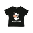 thumbnail image 1 of Inktastic New to the Herd Cute Cow Boys or Girls Toddler T-Shirt, 1 of 5