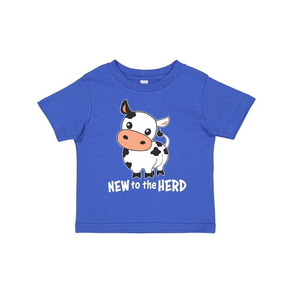 Inktastic New to the Herd Cute Cow Boys or Girls Toddler T-Shirt