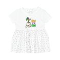 thumbnail image 1 of Inktastic New to the Krewe Mardi Gras Baby Alligator Girls Baby Dress, 1 of 5