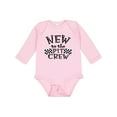 thumbnail image 1 of Inktastic New to the Pit Crew Racing Flags Boys or Girls Long Sleeve Baby Bodysuit, 1 of 5