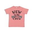thumbnail image 1 of Inktastic New to the Pit Crew Racing Flags Boys or Girls Toddler T-Shirt, 1 of 5