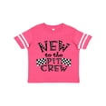 thumbnail image 1 of Inktastic New to the Pit Crew Racing Flags Boys or Girls Toddler T-Shirt, 1 of 5