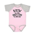 thumbnail image 1 of Inktastic New to the Pit Crew Racing Flags Gift Baby Boy or Baby Girl Bodysuit, 1 of 4