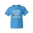 thumbnail image 1 of Inktastic New to the Pit Crew Racing Flags Youth T-Shirt, 1 of 5