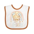 thumbnail image 1 of Inktastic Newborn Infant Baby Girls I Love My Big Sister Boys or Girls Baby Bib, 1 of 4