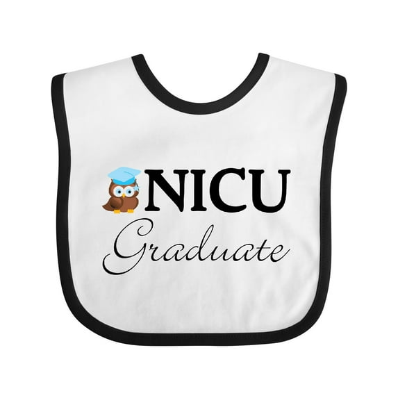 Inktastic Newborn Nicu Graduate Boy Boys Baby Bib