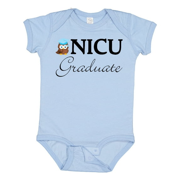 Inktastic Newborn Nicu Graduate Boy Boys Baby Bodysuit