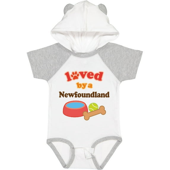Inktastic Newfoundland Dog Lover Boys or Girls Baby Bodysuit