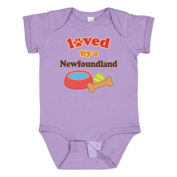 Inktastic Newfoundland Dog Lover Boys or Girls Baby Bodysuit