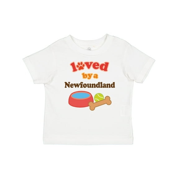 Inktastic Newfoundland Dog Lover Boys or Girls Baby T-Shirt