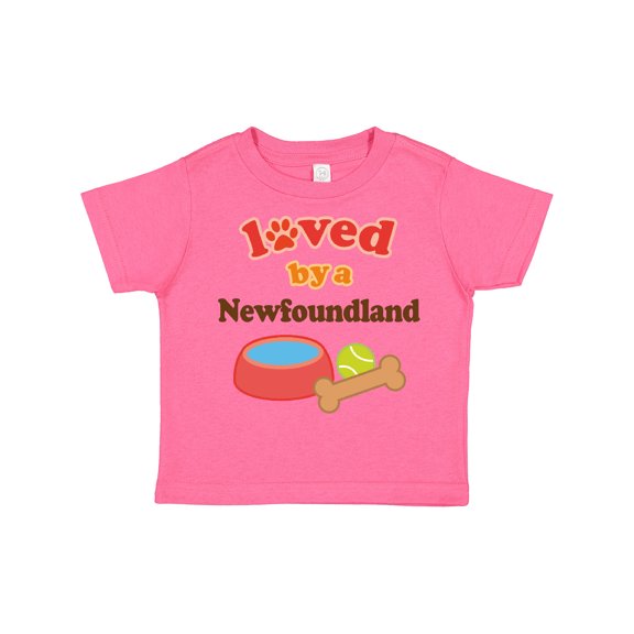Inktastic Newfoundland Dog Lover Boys or Girls Toddler T-Shirt