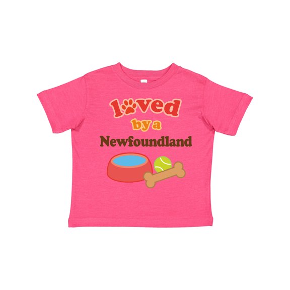 Inktastic Newfoundland Dog Lover Boys or Girls Toddler T-Shirt
