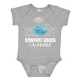 thumbnail image 1 of Inktastic Newport Beach California Whale Watching Boys or Girls Baby Bodysuit, 1 of 5