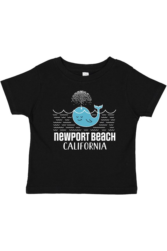 Newport Beach California Whale Watching Boys or Girls Baby T-Shirt