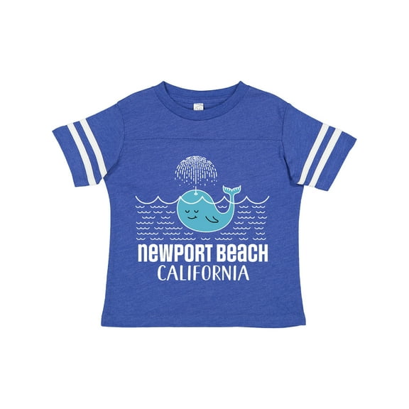Inktastic Newport Beach California Whale Watching Boys or Girls Toddler T-Shirt