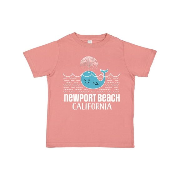 Inktastic Newport Beach California Whale Watching Boys or Girls Toddler T-Shirt