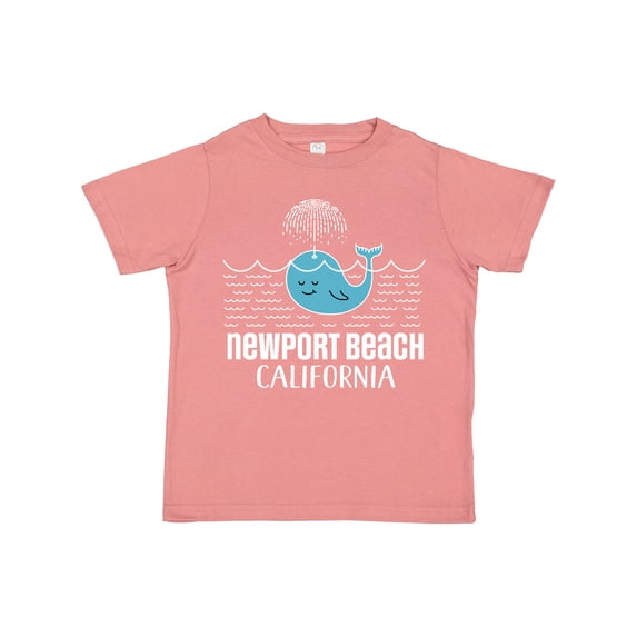 Inktastic Newport Beach California Whale Watching Boys or Girls Toddler T-Shirt