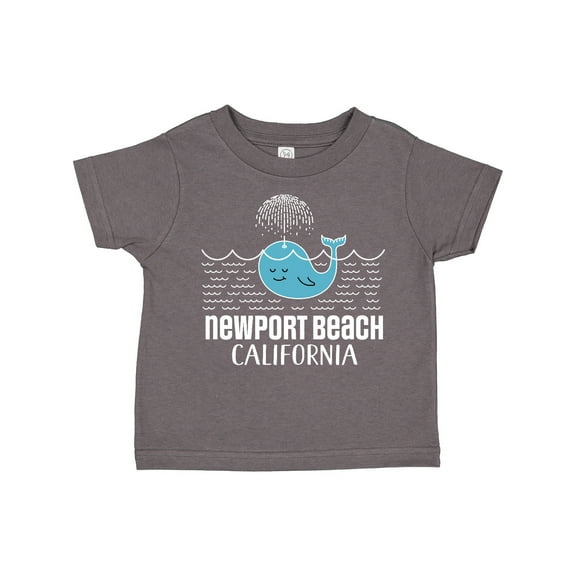 Inktastic Newport Beach California Whale Watching Boys or Girls Toddler T-Shirt