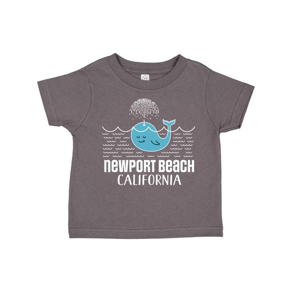 Inktastic Newport Beach California Whale Watching Boys or Girls Toddler T-Shirt