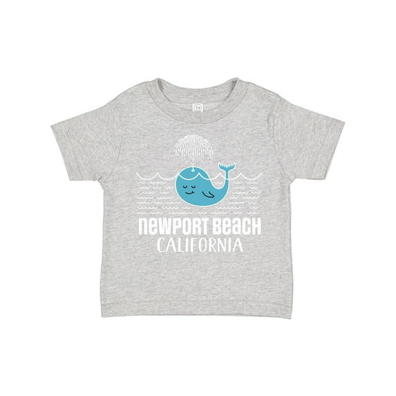 Inktastic Newport Beach California Whale Watching Boys or Girls Toddler T-Shirt