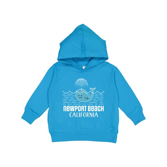 Inktastic Newport Beach California Whale Watching Toddler Hoodie