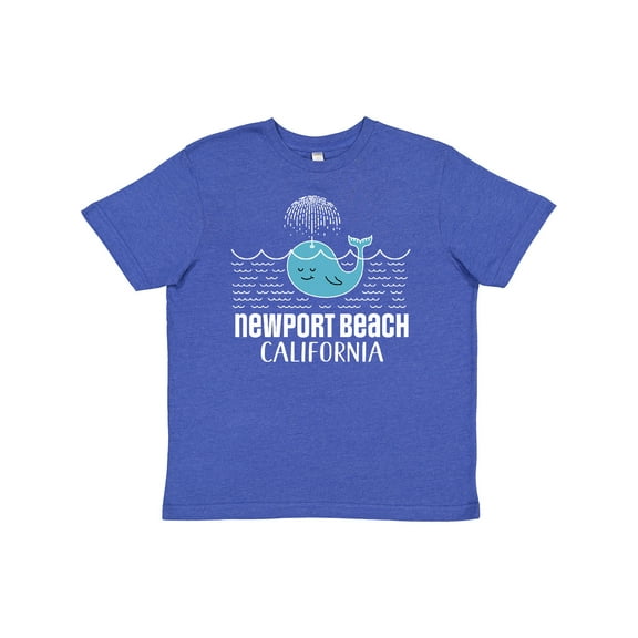 Inktastic Newport Beach California Whale Watching Youth T-Shirt
