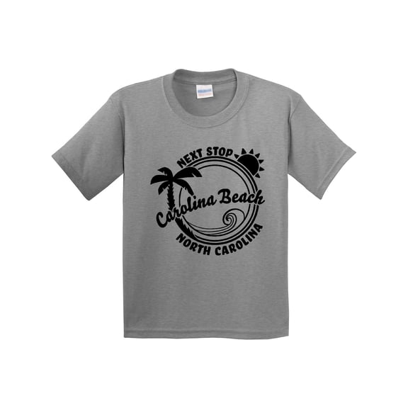 Inktastic Next Stop Carolina Beach, North Carolina Youth T-Shirt