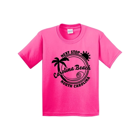 Inktastic Next Stop Carolina Beach, North Carolina Youth T-Shirt