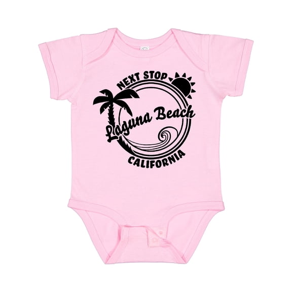 Inktastic Next Stop Laguna Beach, California Boys or Girls Baby Bodysuit