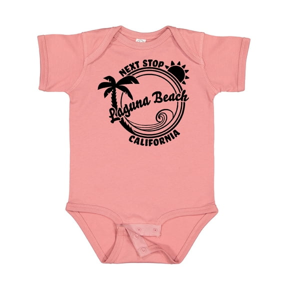 Inktastic Next Stop Laguna Beach, California Boys or Girls Baby Bodysuit