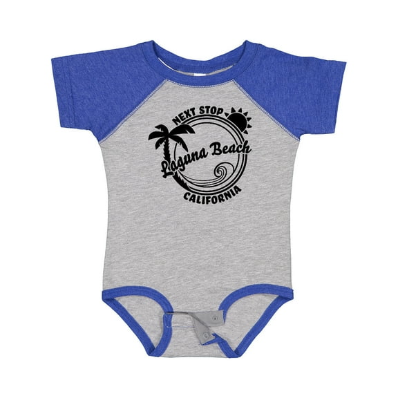 Inktastic Next Stop Laguna Beach, California Boys or Girls Baby Bodysuit