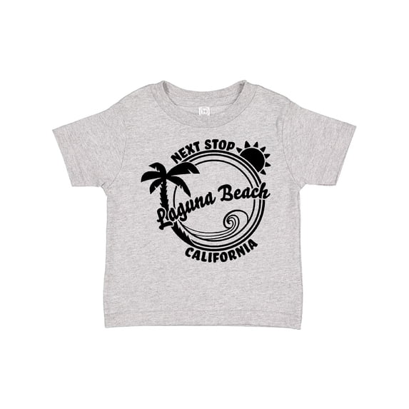 Inktastic Next Stop Laguna Beach, California Boys or Girls Toddler T-Shirt