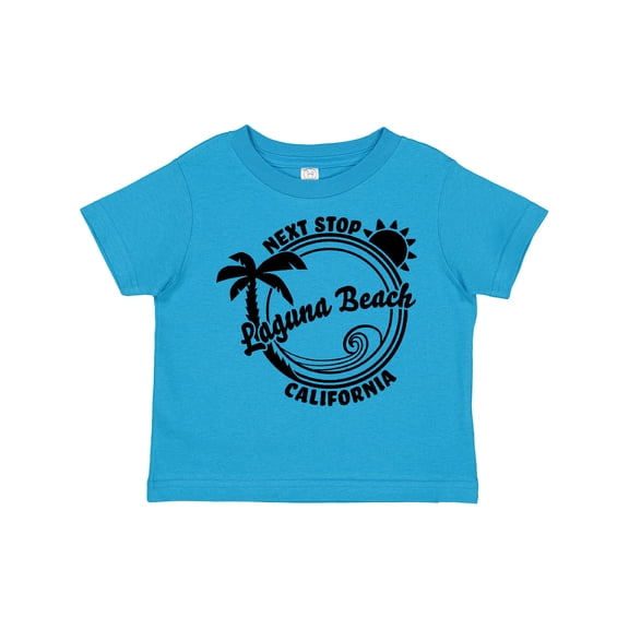 Inktastic Next Stop Laguna Beach, California Boys or Girls Toddler T-Shirt