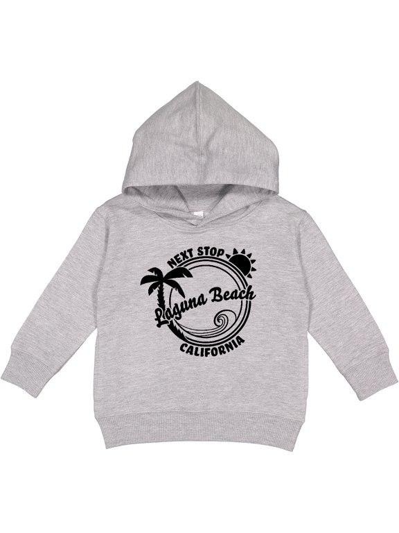 Next Stop Laguna Beach, California Toddler Hoodie