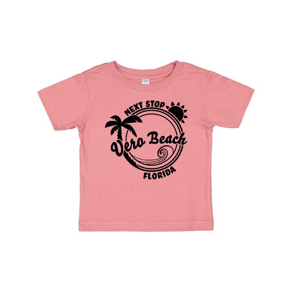 Inktastic Next Stop Vero Beach, Florida Boys or Girls Baby T-Shirt
