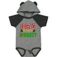 thumbnail image 1 of Inktastic Nice Until Proven Naughty with Holly and Gingerbread Man Boys or Girls Baby Bodysuit, 1 of 5