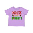 thumbnail image 1 of Inktastic Nice Until Proven Naughty with Holly and Gingerbread Man Boys or Girls Toddler T-Shirt, 1 of 5
