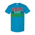 thumbnail image 1 of Inktastic Nice Until Proven Naughty with Holly and Gingerbread Man T-Shirt, 1 of 5