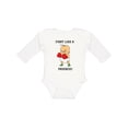 thumbnail image 1 of Inktastic Nicu Fight Like a Preemie Baby Boxer Boys or Girls Long Sleeve Baby Bodysuit, 1 of 5