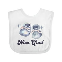 Inktastic Nicu Grad Baby Booties Cute Boys or Girls Baby Bib