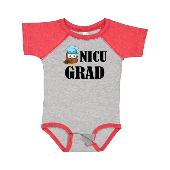 Inktastic Nicu Grad Baby Boy Owl Boys Baby Bodysuit