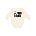 thumbnail image 1 of Inktastic Nicu Grad Baby Boy Owl Boys Long Sleeve Baby Bodysuit, 1 of 5