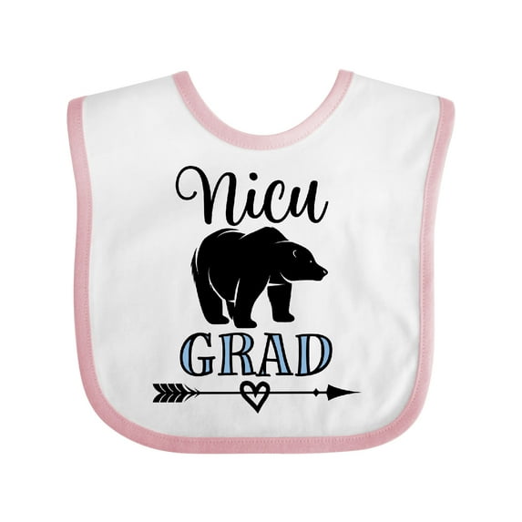 Inktastic Nicu Grad Boys Native Arrow Bear Boys Baby Bib