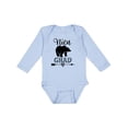 thumbnail image 1 of Inktastic Nicu Grad Boys Native Arrow Bear Boys Long Sleeve Baby Bodysuit, 1 of 5