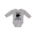 thumbnail image 1 of Inktastic Nicu Grad Boys Native Arrow Bear Boys Long Sleeve Baby Bodysuit, 1 of 5