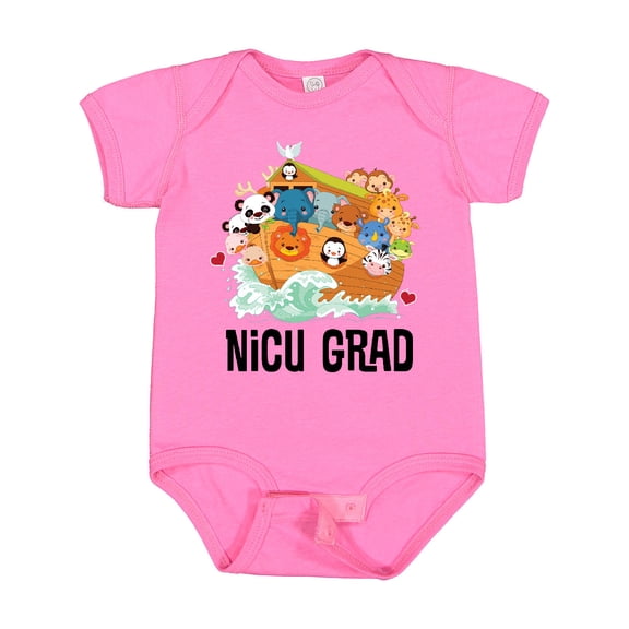 Inktastic Nicu Grad Noahs Ark Boys or Girls Baby Bodysuit