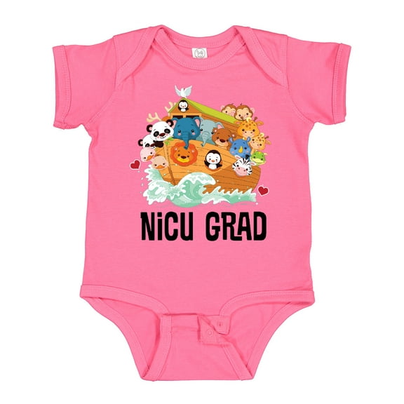 Inktastic Nicu Grad Noahs Ark Boys or Girls Baby Bodysuit