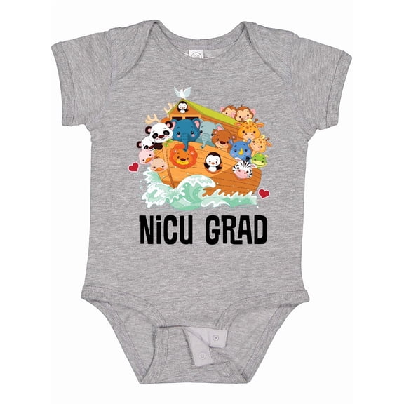 Inktastic Nicu Grad Noahs Ark Boys or Girls Baby Bodysuit
