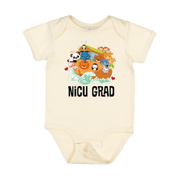 Inktastic Nicu Grad Noahs Ark Boys or Girls Baby Bodysuit