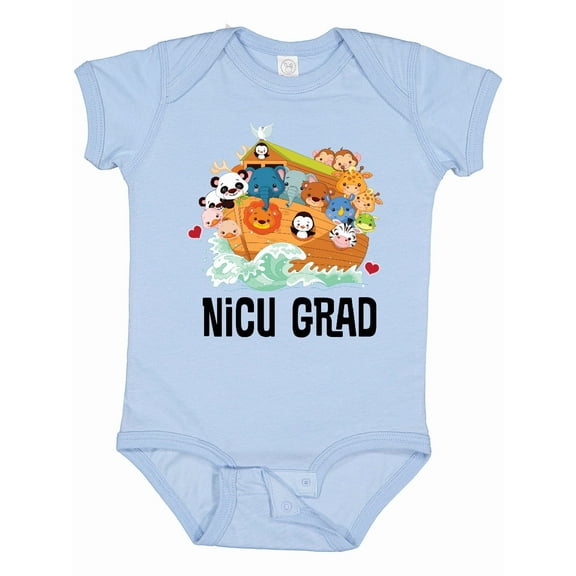 Inktastic Nicu Grad Noahs Ark Boys or Girls Baby Bodysuit